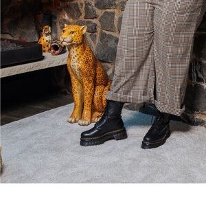 Dr. Martens Audrick Platform Boot Black Combat Boots